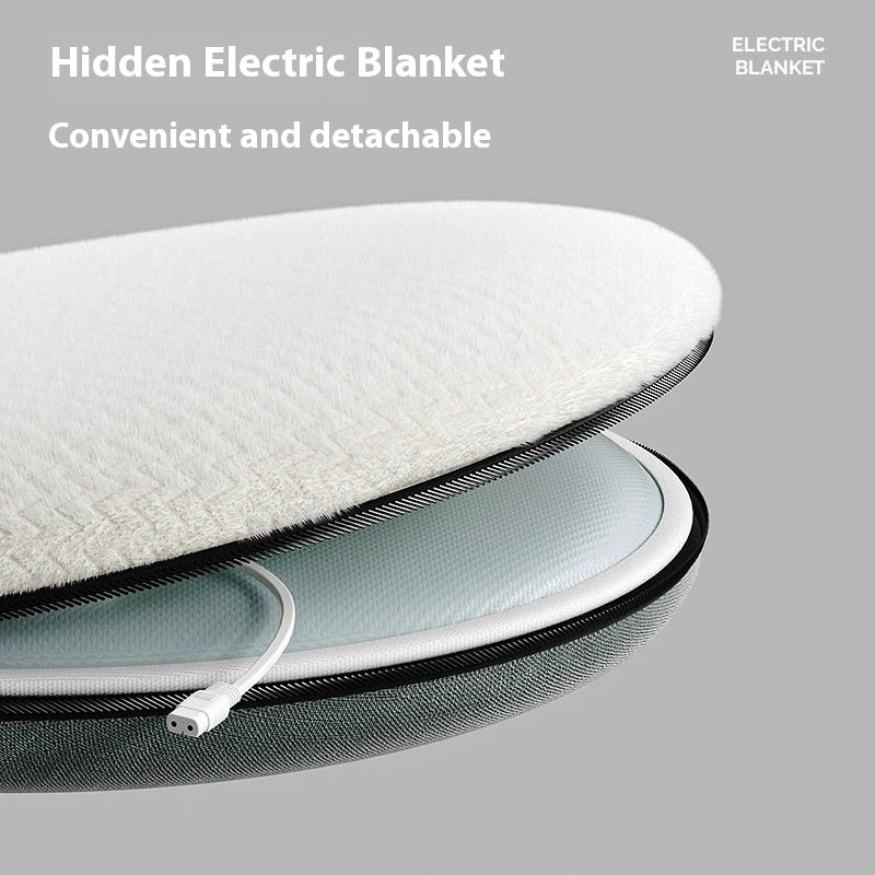 Niche pour chien ou chat chauffante électrique intelligente, chaude et fermée pour l'hiver
