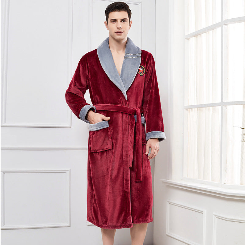 New Hot Sale Couple Flannel Pajamas And Home Wear
