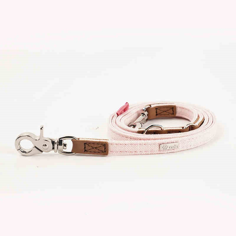 Collier d'animal domestique avec corde à nœud mignon