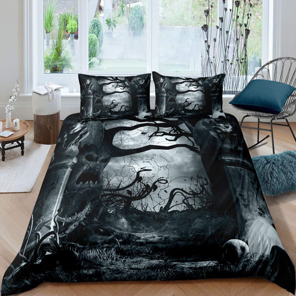 Halloween Horror Theme 3D Digital Bedding Suit With Pringting