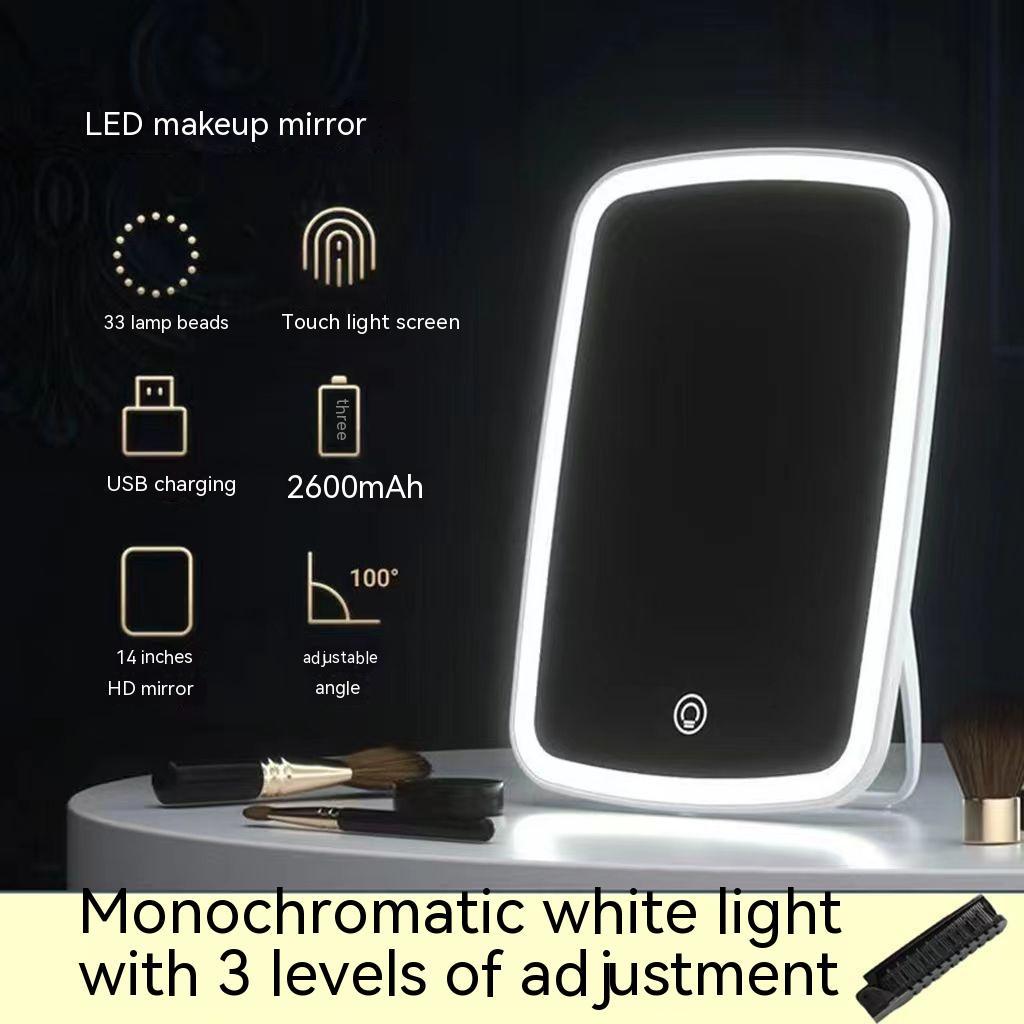 Women's Portable Foldable Illuminated Makeup Mirror