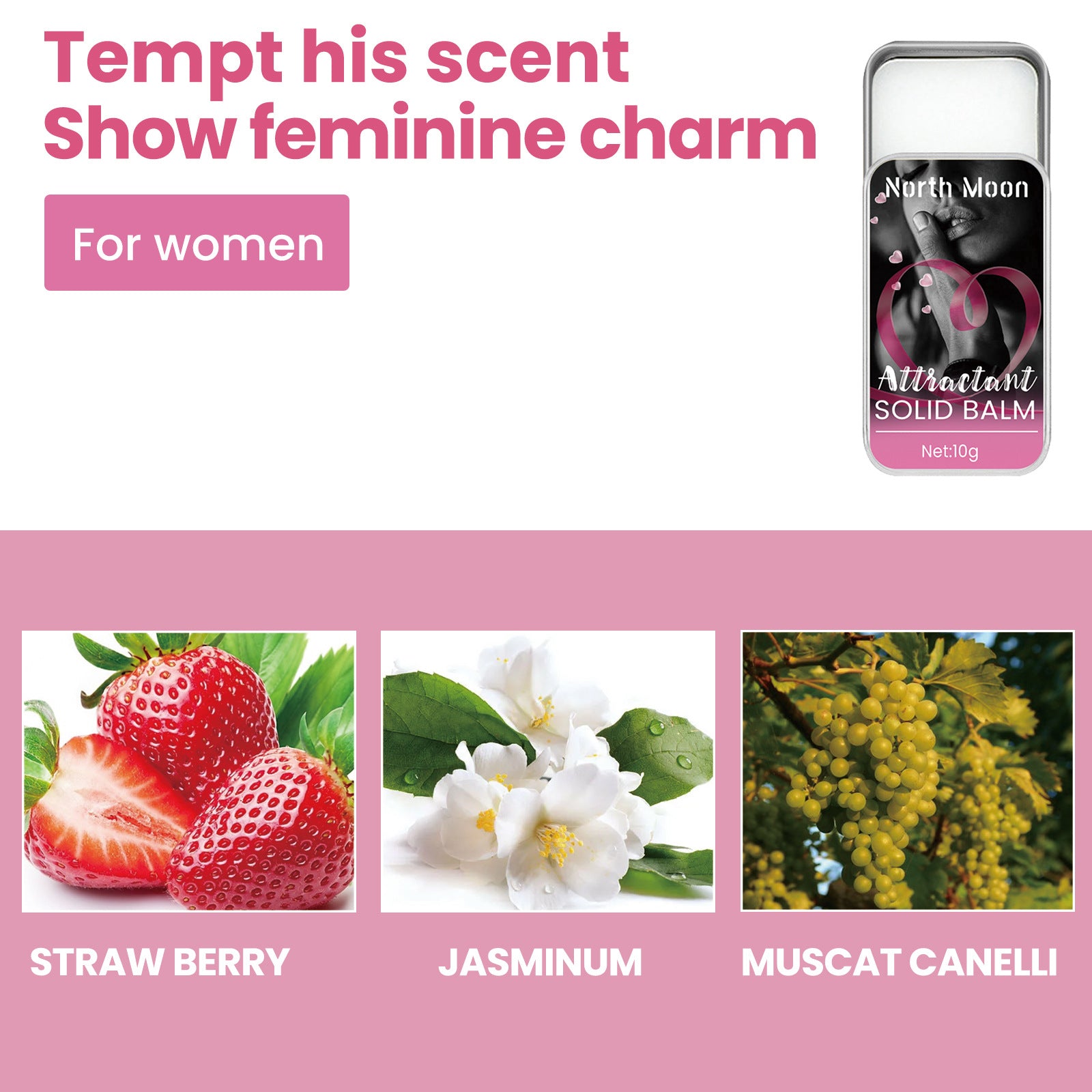 Parfum Solide Attrayant Pour Hommes Et Femmes