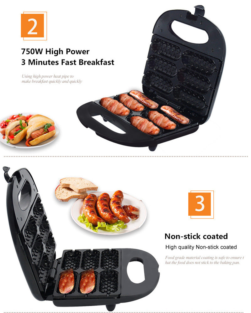 Maison Hot Dog Rôti Saucisse Machine À Frire Cuisine Gadgets