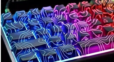 Capuchon de clavier personnalisé avec technologie de sublimation sur cinq côtés