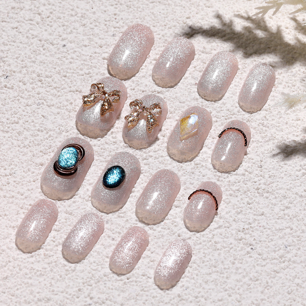 Faux Ongles à Coller Motif Mains