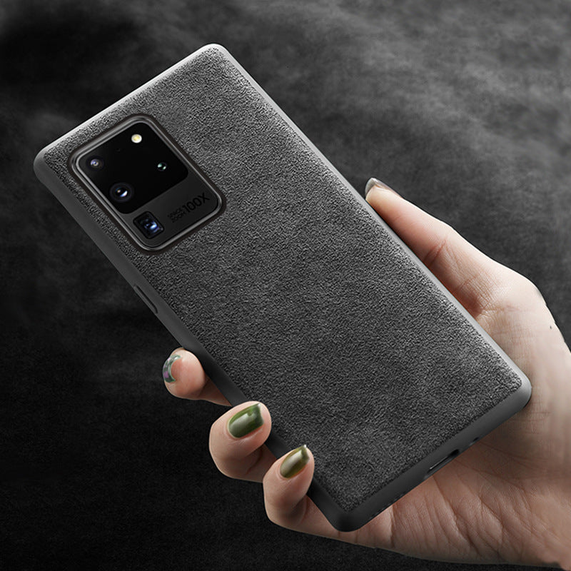 Convient à l'étui de téléphone en suède, de style professionnel