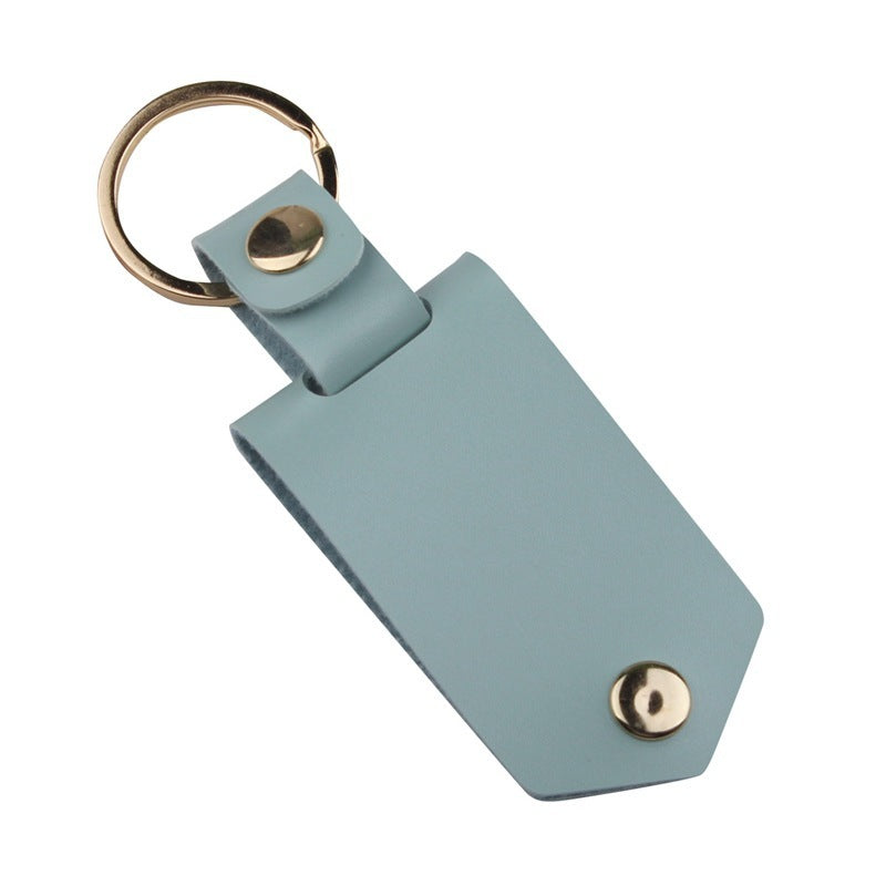 Porte-clés vierge à fermoir thermocollant DIY