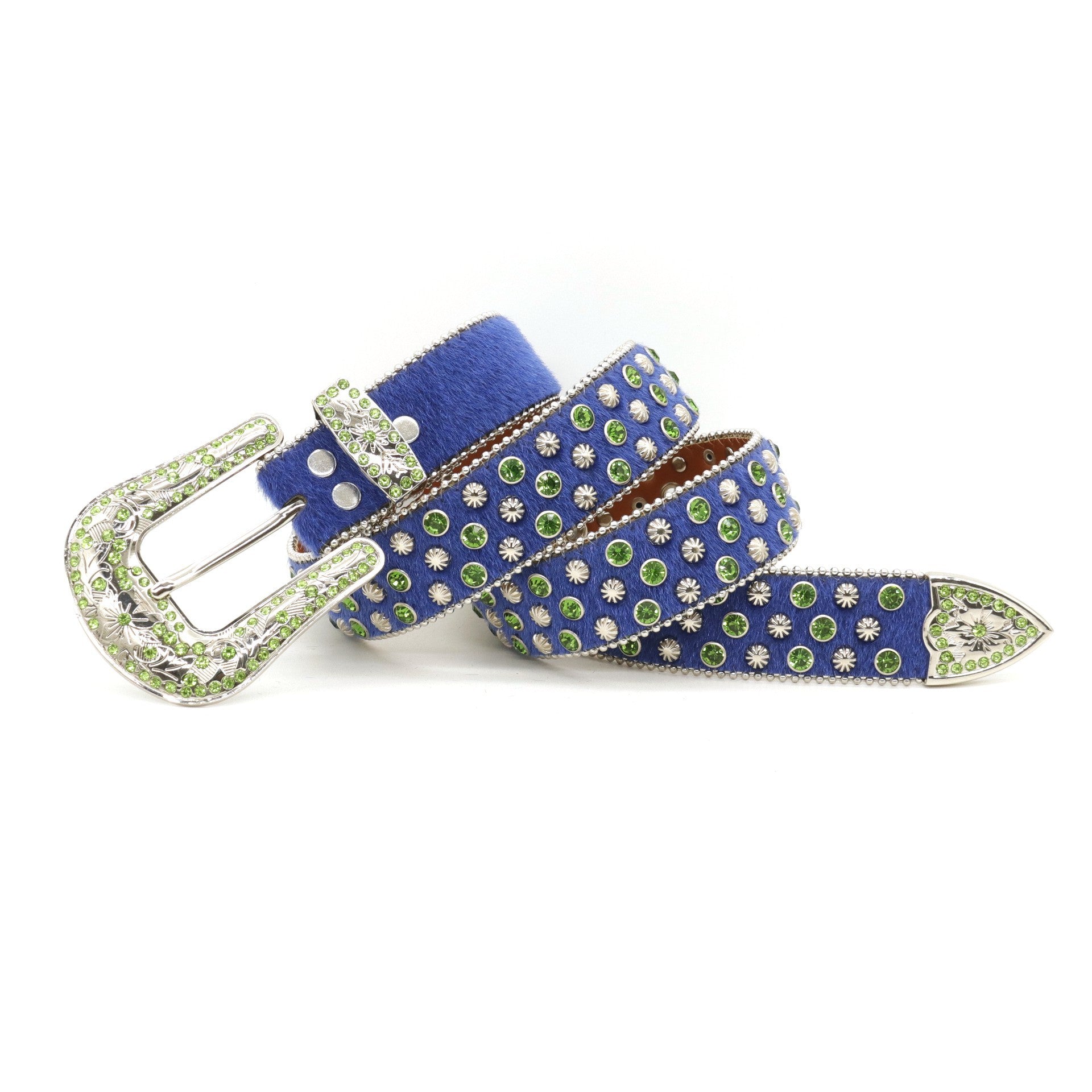 Ceinture diamantée personnalisée faite à la main par des femmes