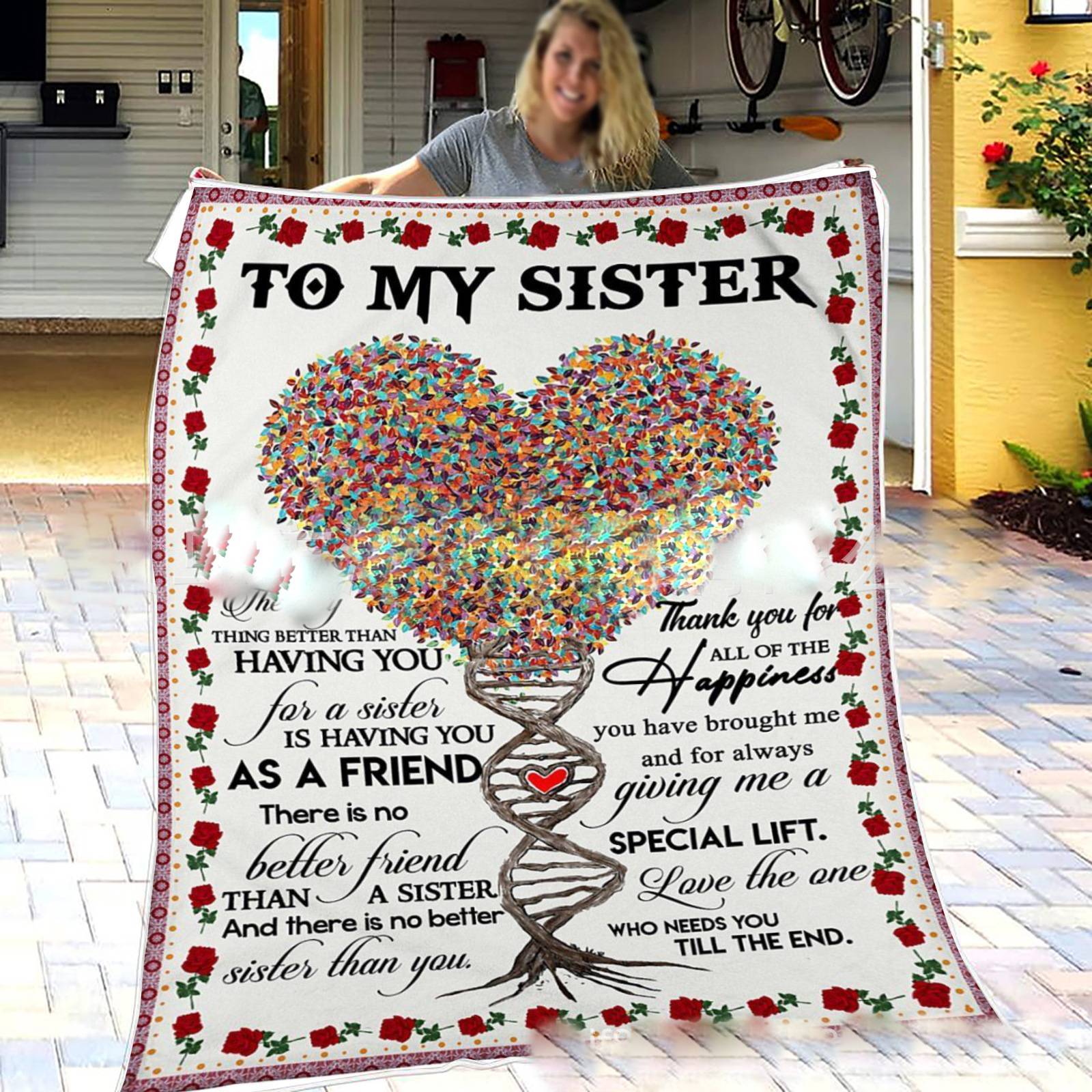 Flannel Lambswool Printed Blanket Envelope Blanket