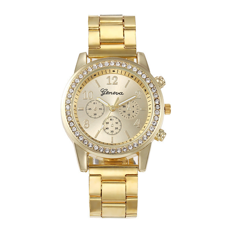 Luxury All-match Diamond Big Rhinestone Women's Five-piece Gift Box