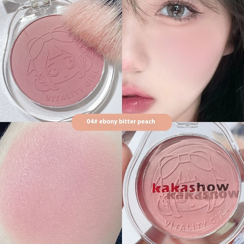 Fard à Joues Naturel Effet Dégradé Compact pour Fard à Joues et Contour des Joues