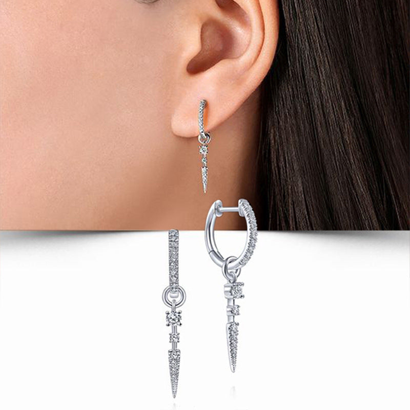 Boucles d'oreilles longues personnalisées pour hommes et femmes, idéales pour les couples