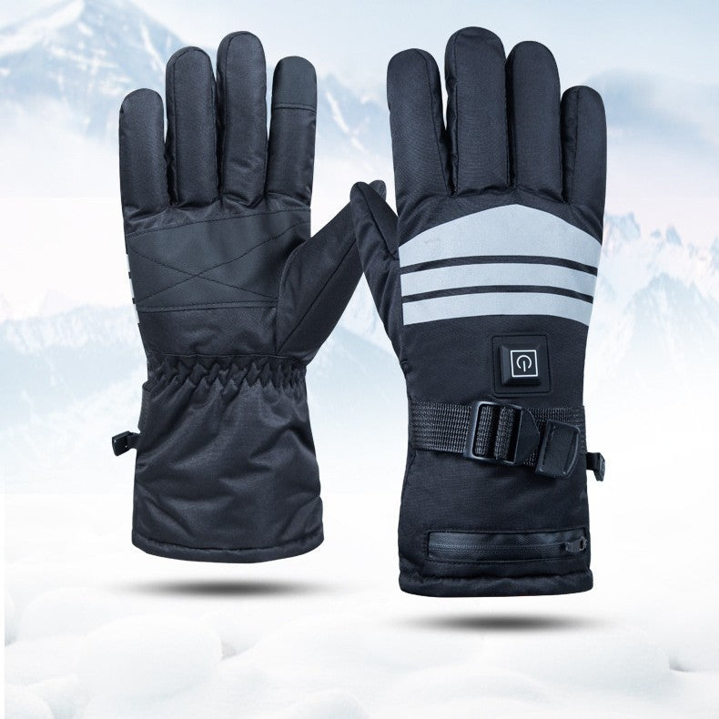 Heating Gloves Outdoor Skiing Cycling Thickening