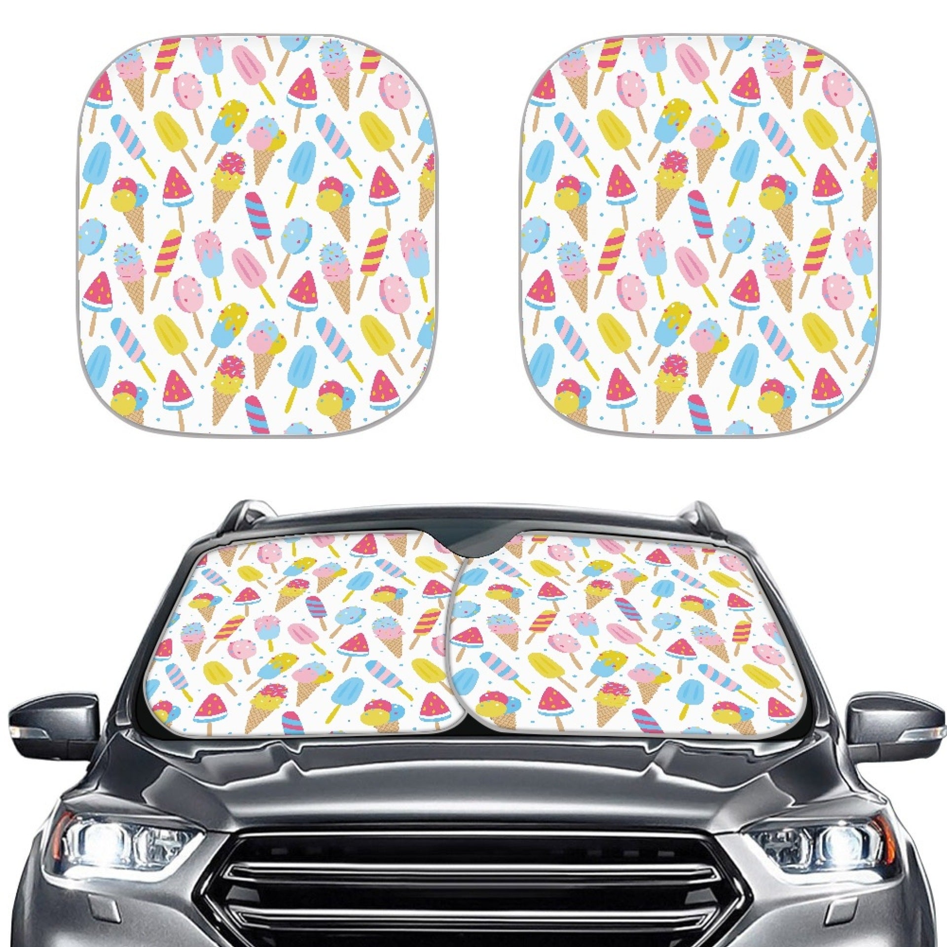 Pare-soleil de voiture protection solaire et isolation thermique