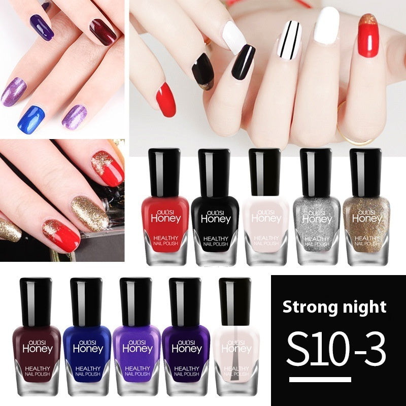 Vernis à ongles à base d'eau pelable pour débutants