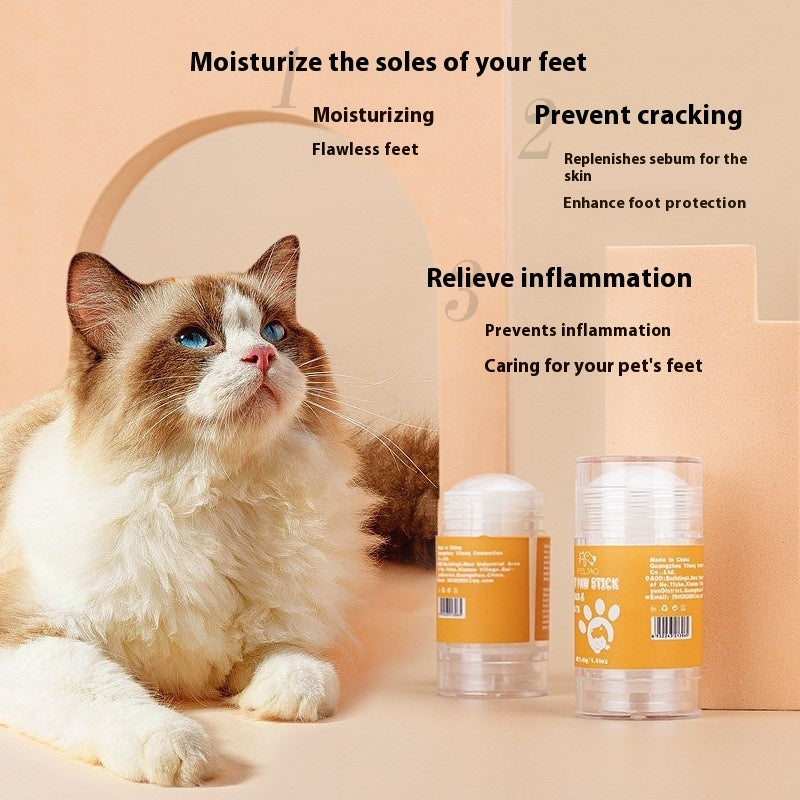 Crème de soin des griffes pour animaux de compagnie Soin hydratant pour fissures sèches