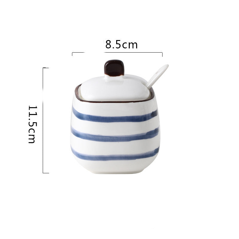 Bouteille d'assaisonnement japonaise en céramique pour la maison