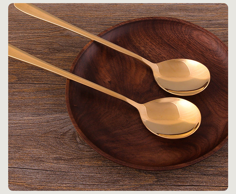 Cuillère en cuivre pur Complément Cuillère de table en cuivre Cuillère à manger