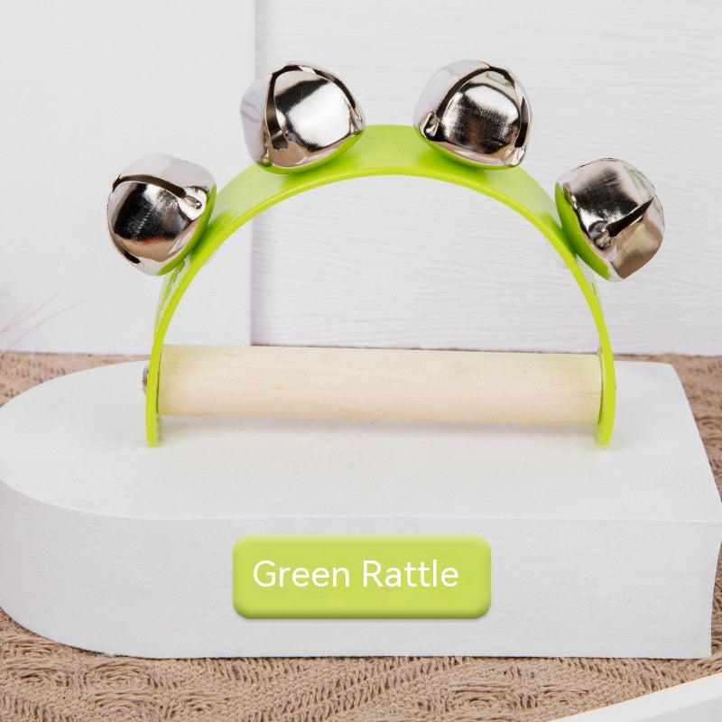Wooden Semicircle Handbell Children's Musical Instrument Toy