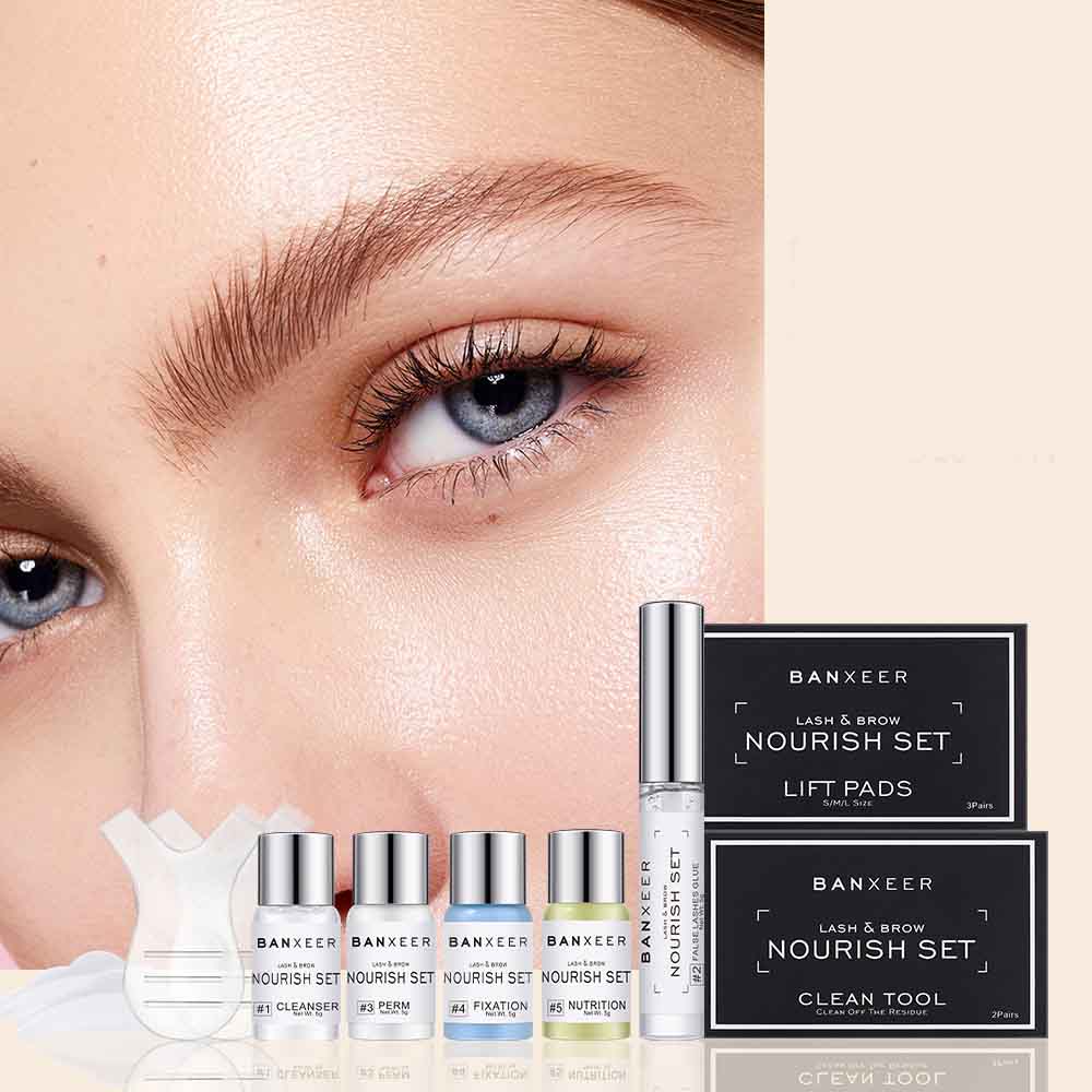 Semi-permanent Curling Eyelash Styling Liquid Set