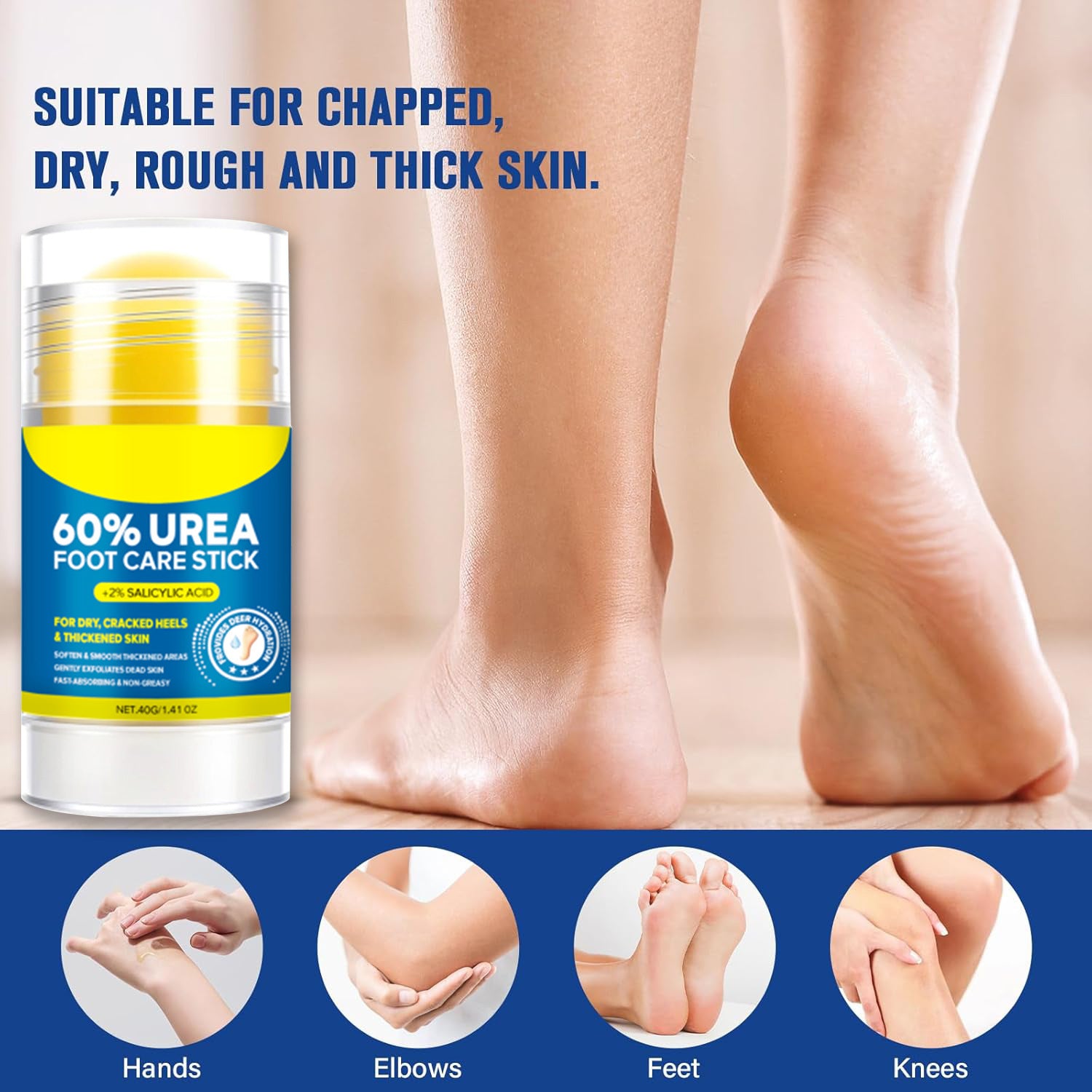 Lotion corporelle hydratante douce à l'urée pour le corps entier