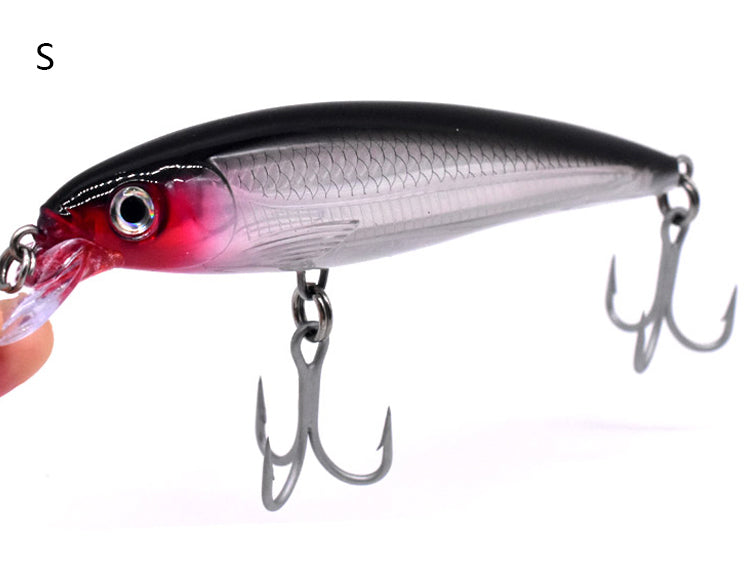 Pêche à la traîne à petite bouche Minnow Lance dorée Faux appât