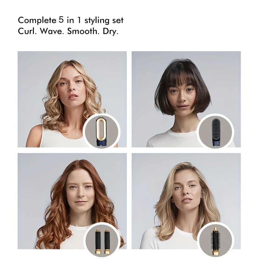 Nouveau Sèche-cheveux Multi-coiffure 5 en 1 Fer à friser Cheveux