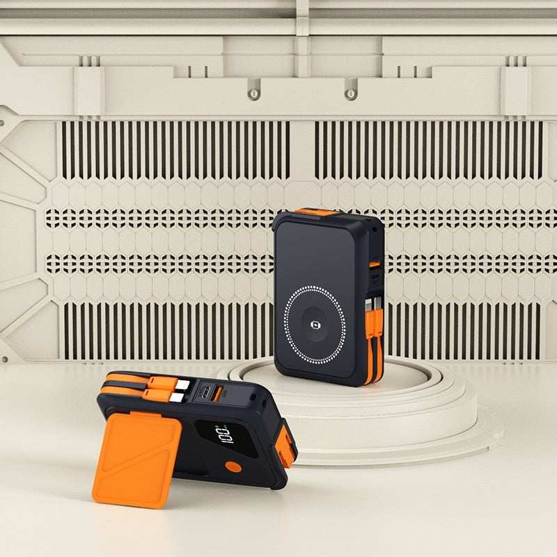 Batterie externe avec prise murale CA pliable