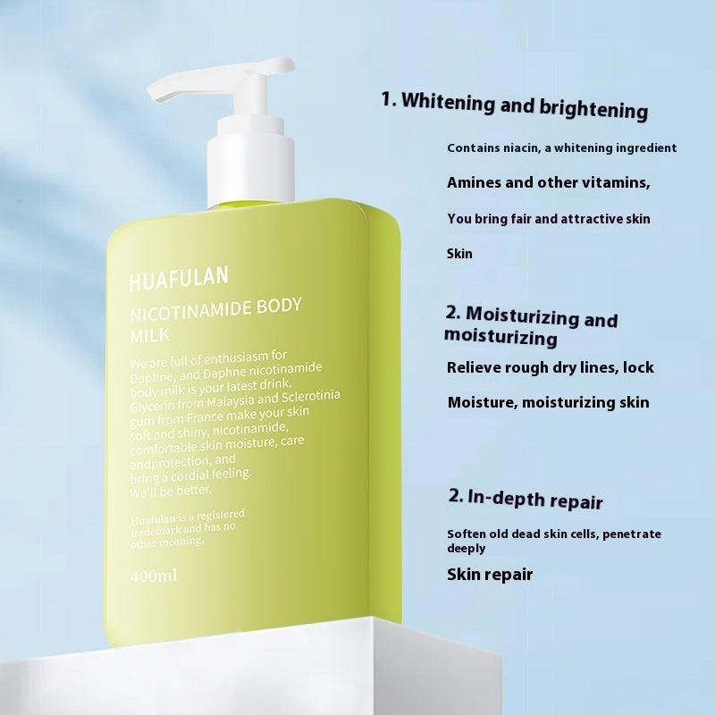 Lotion Corporelle Hydratante et Parfumée à la Nicotinamide