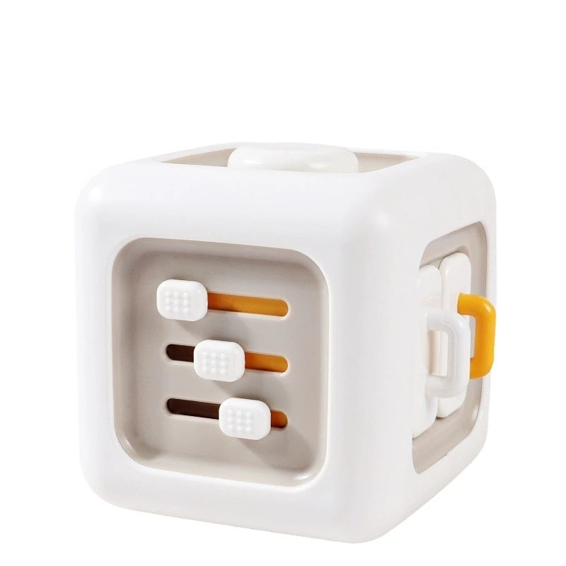Children's Hexahedral Cube 3d Three-dimensional Busy Ball Turn Enlightenment Baby 1-3 Early Childhood Educational Toys Cross-border