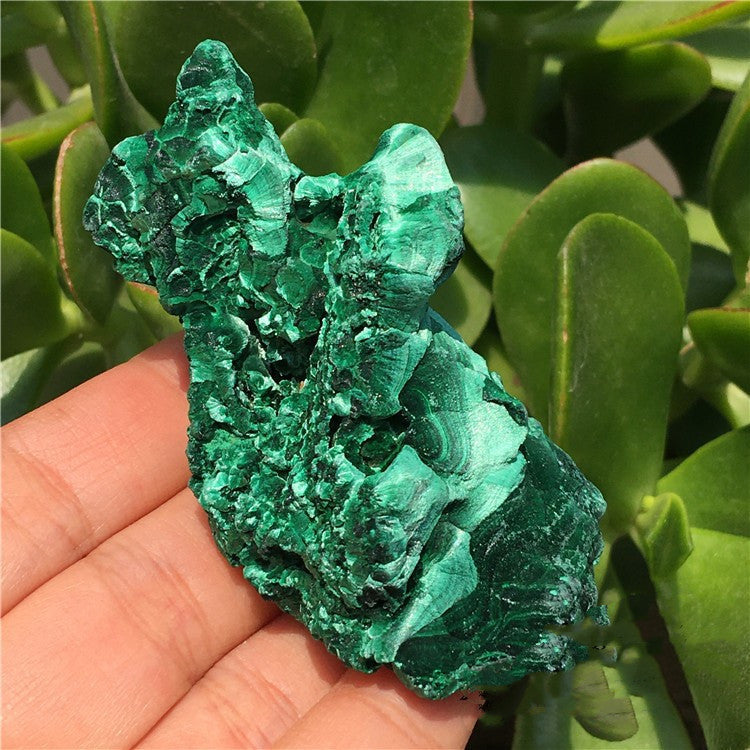 Natural Malachite Rough Stone Mineral Specimen Crystal