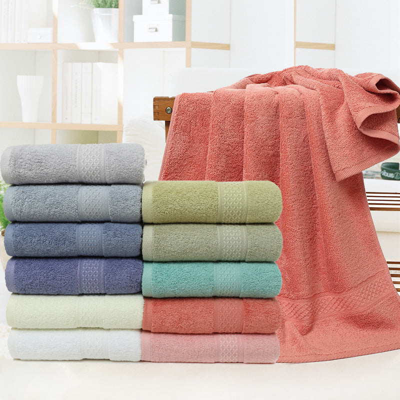Cotton Large Bath Towel Cotton Soft Gift Absorbent