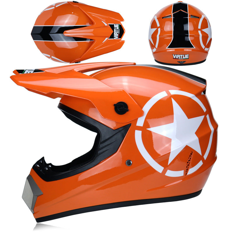 Casque Tout-Terrain Moto Petit Casque Tout-Terrain