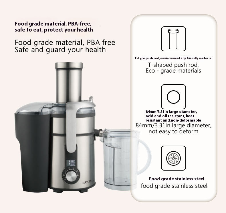 Machine à fruits centrifugeuse pour la séparation du jus de laitier à grand diamètre