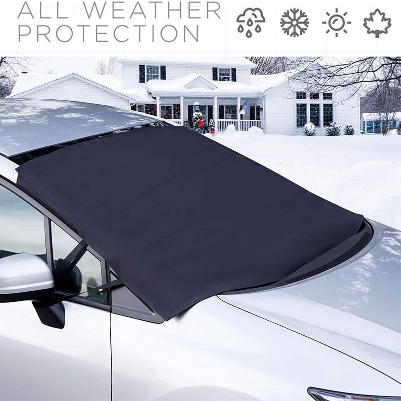 Car Thickening Waterproof Warm Windshield Cover