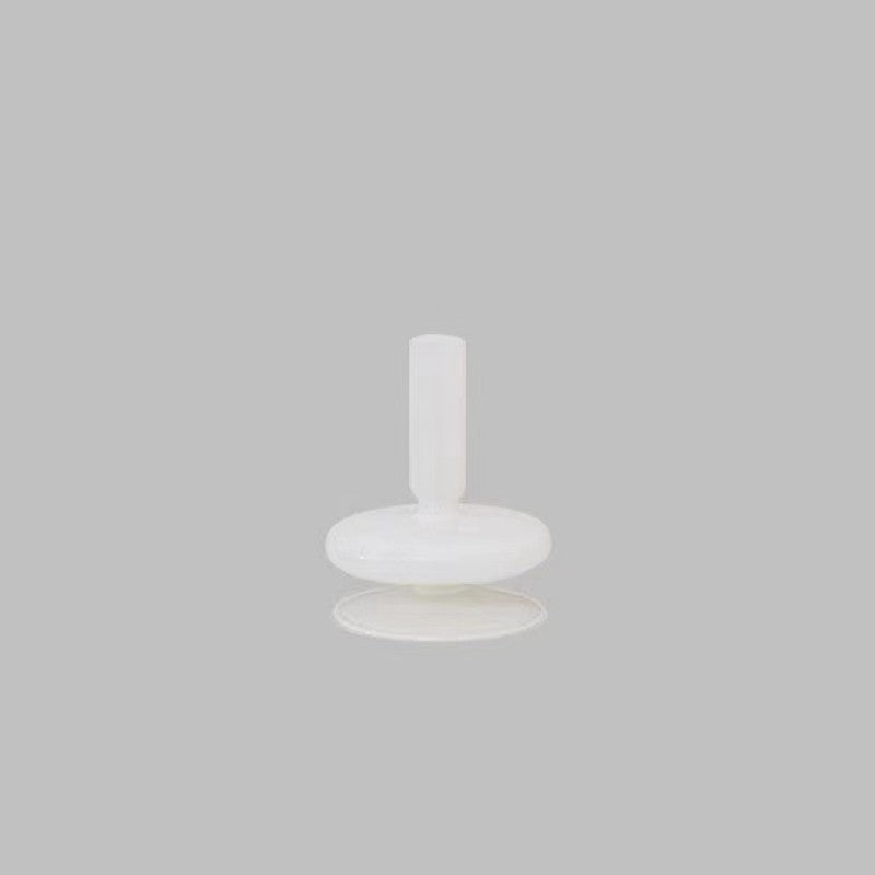 Black Glass Candlestick Nordic Romantic French Home Soft Decoration