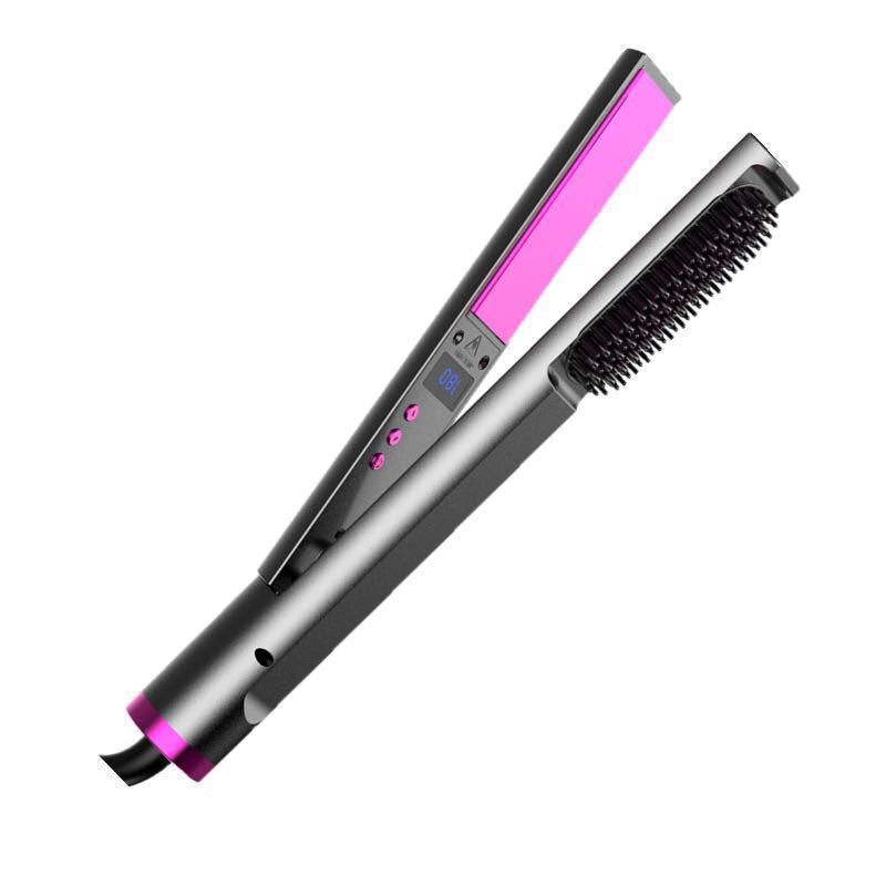 Lisseur multifonctionnel 3 en 1, double usage sec et humide