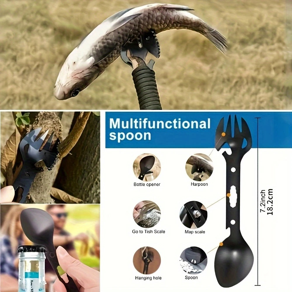 Outdoor Camping Gear Set Includes A Sleeping Bag Whistle Compass Mini Wrench And Rope