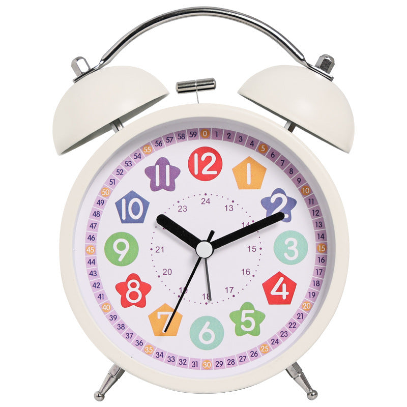 Silent Desktop Creative Cartoon Luminous Alarm Clock
