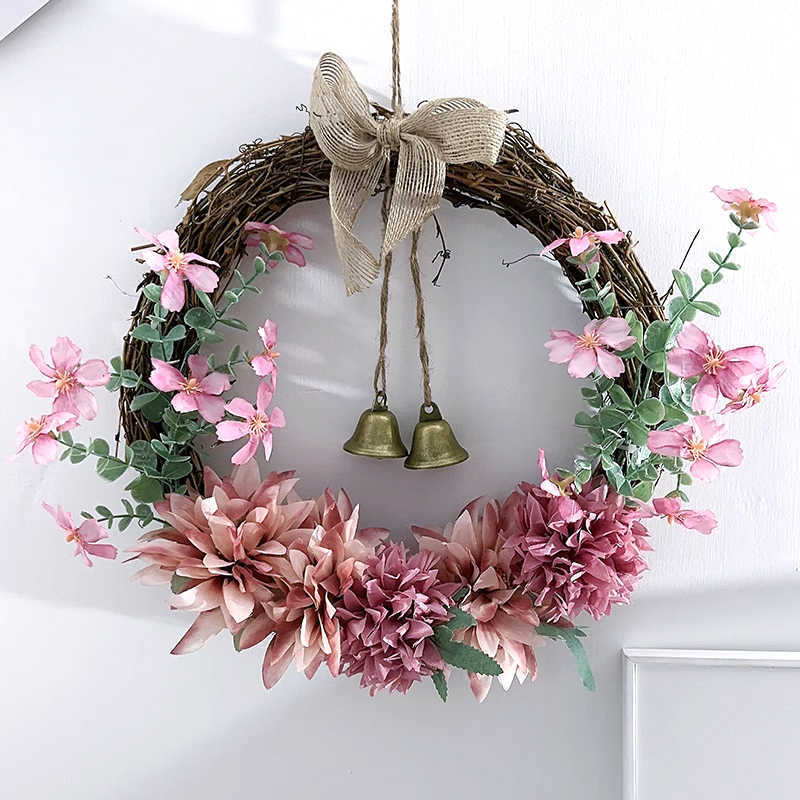 Guirlande de porte, décorations murales, bienvenue à la liste