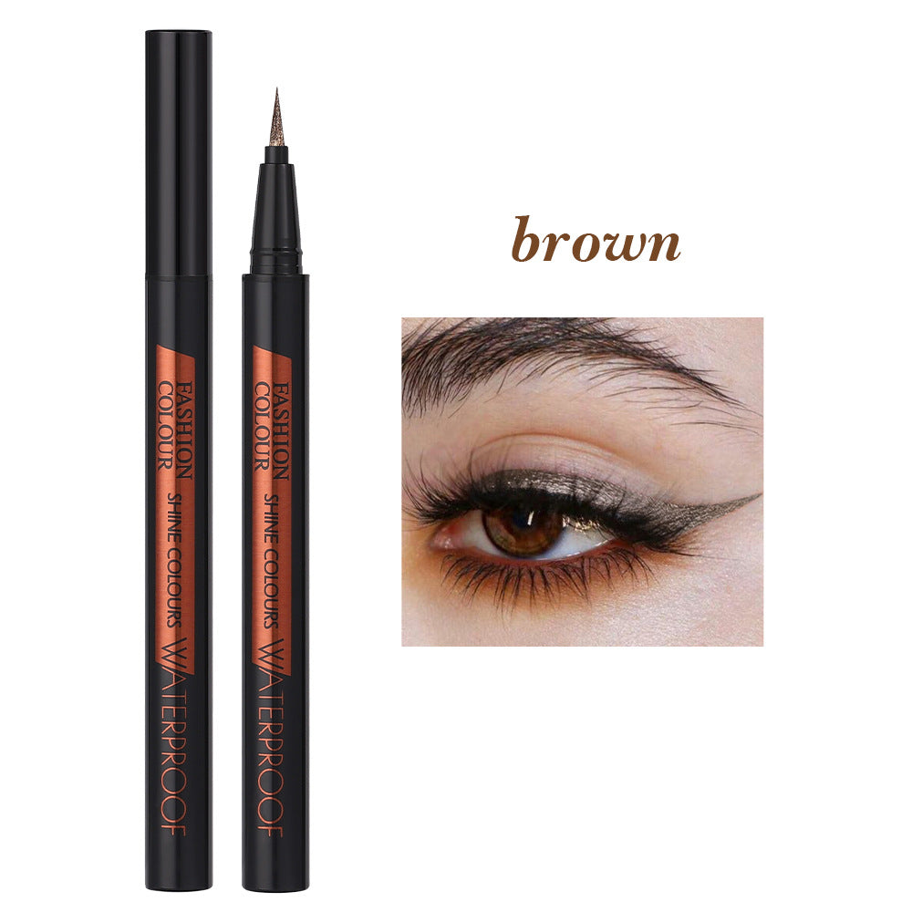 Eyeliner Perle Couleur Nacrée Imperméable Éclaircissant