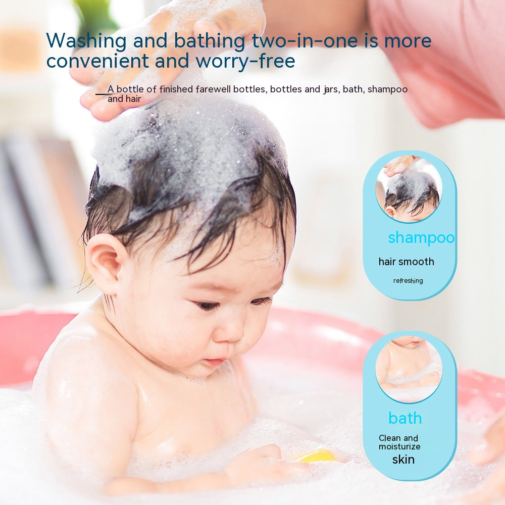 Lait de bébé Hydratant Cheveux & Corps Shampooing Hydratant pour la peau
