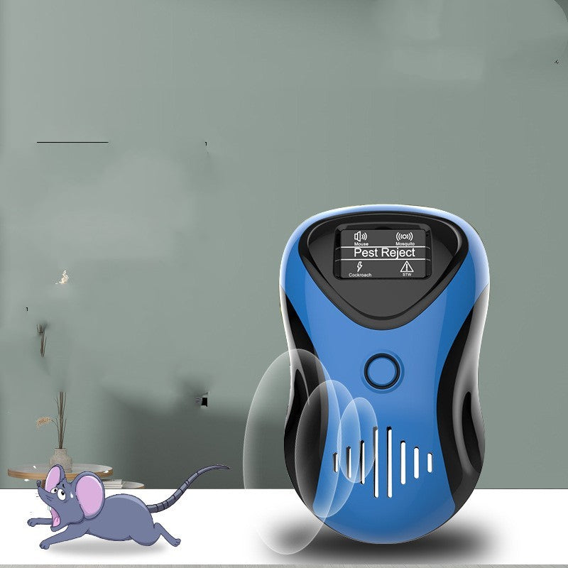 Répulsif Électronique Ultrasonique Anti-Souris et Anti-Insectes