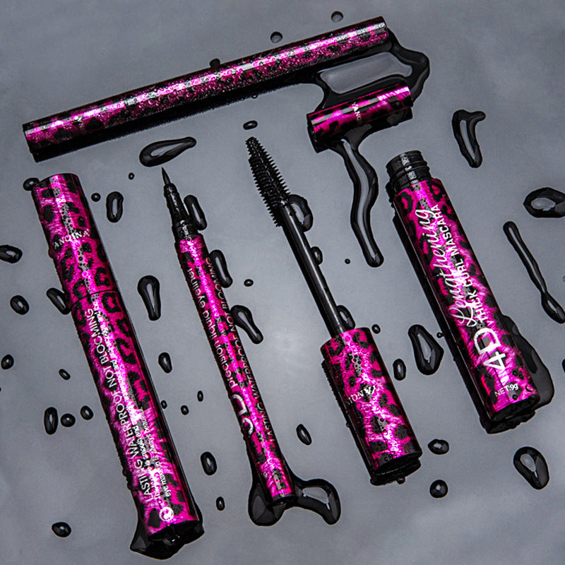 Ensemble Mascara et Eyeliner Imprimé Léopard
