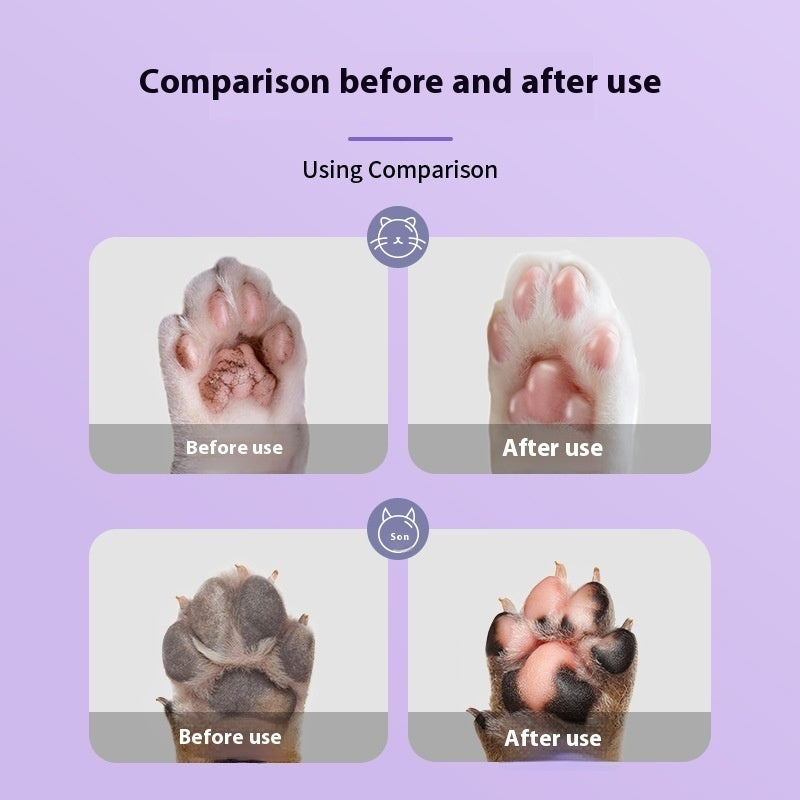 Crème pour les coussinets d'animaux, lubrifiant pour chats et chiens, crème de soin pour les griffes, soin des pattes
