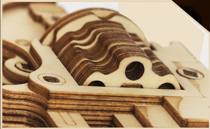 DIY Pistol Shotgun Wooden 3d Puzzle Toy