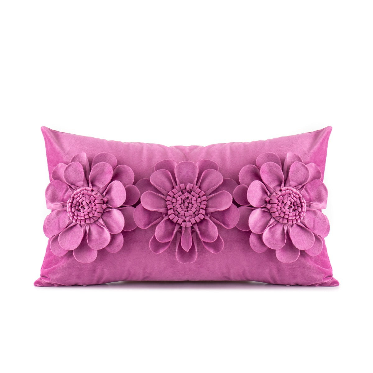 Light Luxury Ins Wind Flower Embrace Pillowcase Net Red Villa Decoration Pillow