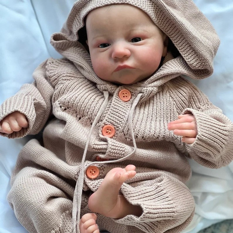 49 cm Poupée Reborn Bébé de Simulation