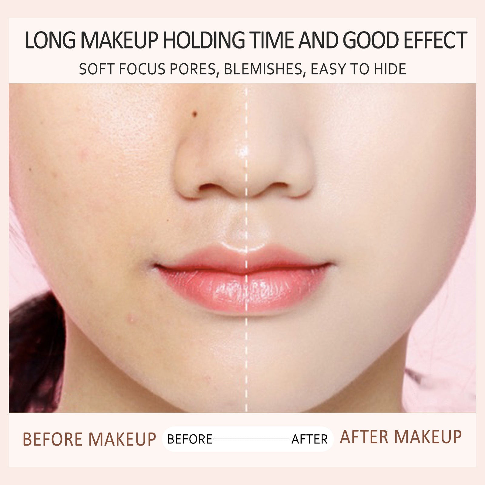 Skin Protection Lightweight Breathable Durable Not Easy To Makeup Natural Concealing And Setting Makeup Powder