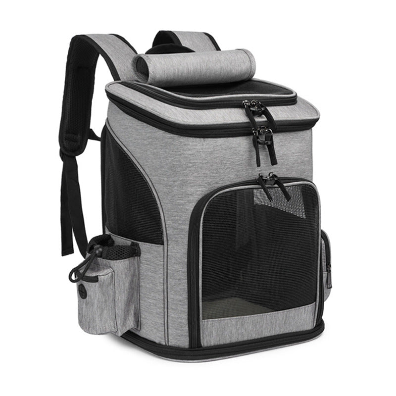 Sac de transport extensible pour animaux de compagnie, sac de transport pour chien grande capacité, sac à dos portable pour chat, sac pour chat pliable